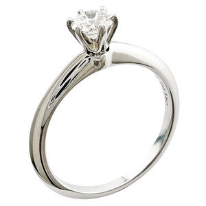 TIFFANY Silver Diamond Ring